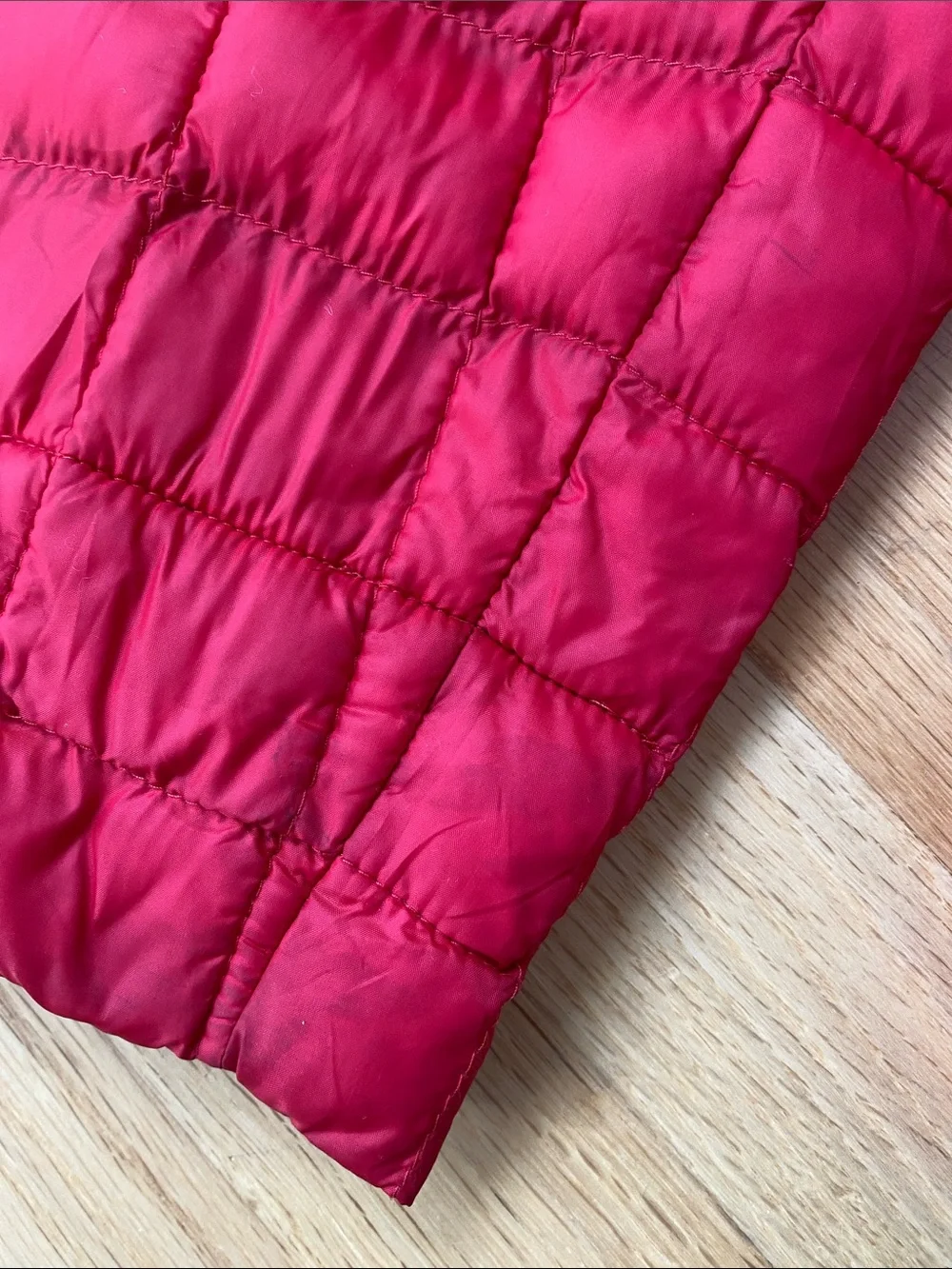 The North Face Kids Thermaball Red Quilted Puffer Jacket Size 14 & 16